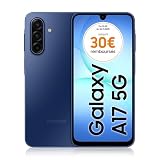 Samsung Galaxy A17 5G 128 Go, Smartphone Android déverrouillé, écran 6,7", Batterie 5000 mAh, Bleu, Version FR