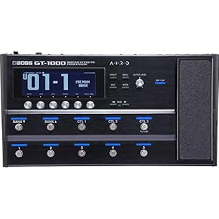 Flagship guitar amp/effects processor with uncompromising sound quality and unmatched expressiveness Industry-leading 32-bit AD/DA, 32-bit floating-point processing, and 96 kHz sampling rate throughout Next-generation BOSS DSP engine, custom designed...
