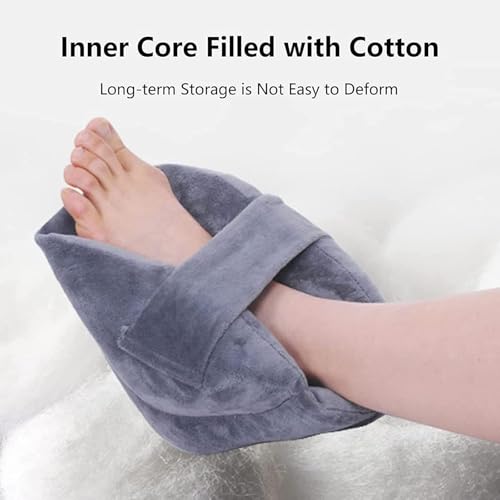 Oreiller de protection de talon anti-escarres pour patients alités (1 paire de coussins)
