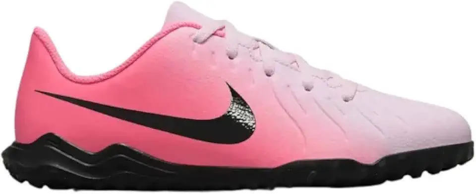 JR Legend 10 Club TF Chuteira Infantil Society, Rosa e Preto, DV4355