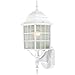 Satco - Adams - 1 Light - 18" Outdoor Wall W/Frosted Glass