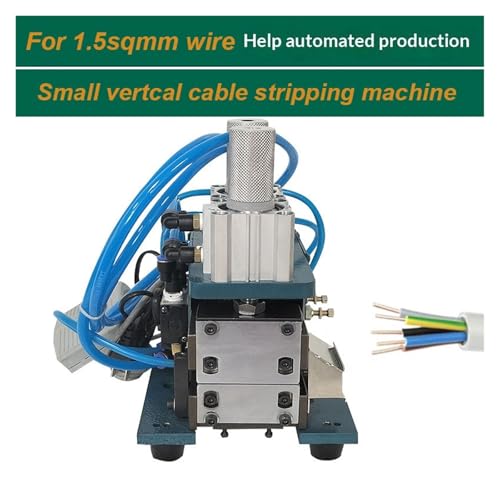 Pince à dénuder, Petite Machine pneumatique Verticale de dénudage Fil 3F, Noyau Interne câble multicœur – vue 3