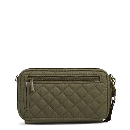 Image of Vera Bradley Women's Cotton All in One Crossbody Purse With RFID Protection
