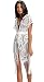 Costyleen Summer Womens Beach Wear Cover up Swimwear Bikini Lace Floral Long Maxi Beach Dress White