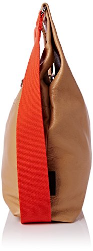 Image of Orla Kiely Embossed Flower Leather Midi Sling Bag