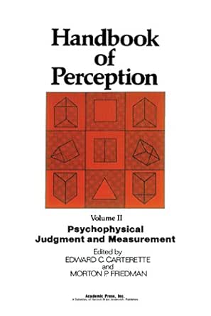 Psychophysical Judgment and Measurement Psychophysical Judgment and Measurement book cover