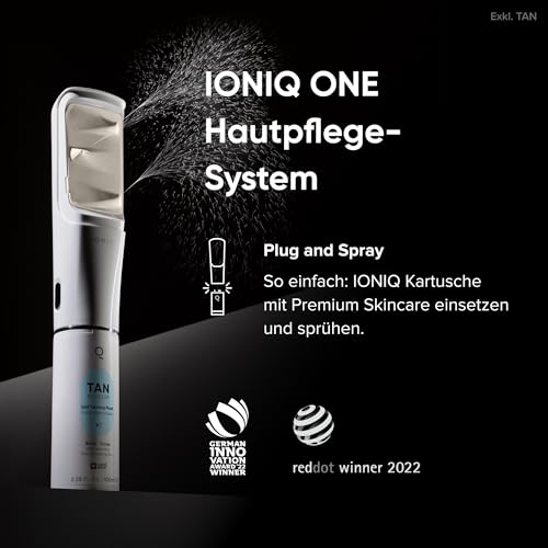 IONIQ ONE Sprayer | die Revolution der Hautpflege | Kosmetik schnell & streifenfrei ohne Hände dank Magnetic Skin Technologie am ganzen Körper auftragen – Bild 6