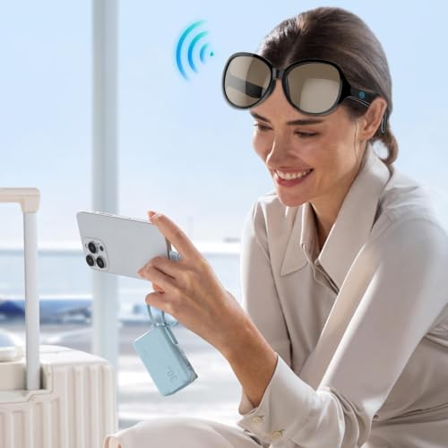 Traducteur multilingue IA en temps réel, lunettes audio intelligentes