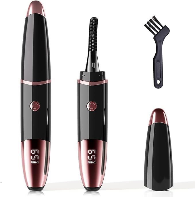 Heated Eyelash Curlers Fast Heat up Within 10s 24