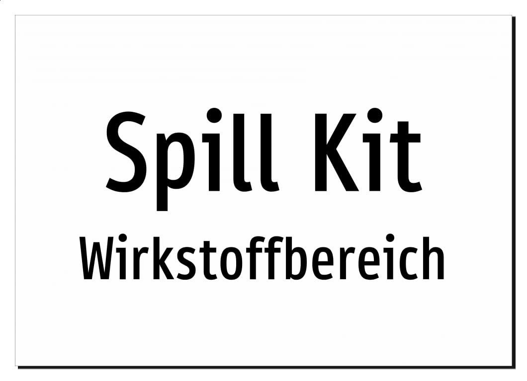 43174-DE-T-07 | Spill Kit - Wirkstoffbereich