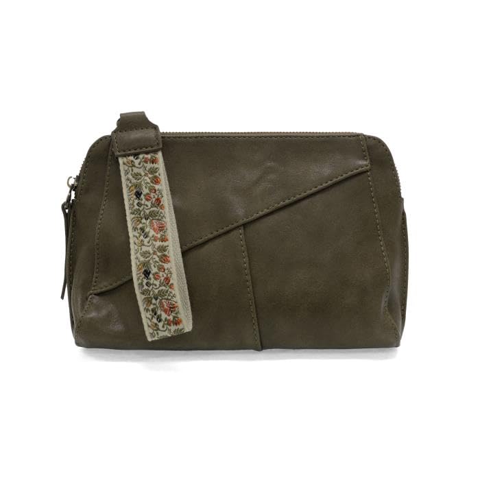 Image of Joy Susan Woven Strap Crossbody: Gigi Wristlet