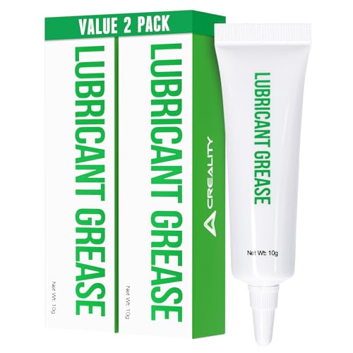 Creality Lubricant Grease for 3D Printer Parts Gear None Toxic Odorless Noise Reduce & Lubricating Oil Lubricant Paste for Ender 3/Ender 5/Ender 3 V3/Ender 3 V3 SE/KE/K1/K1C/K1 Max (Pack of 2)