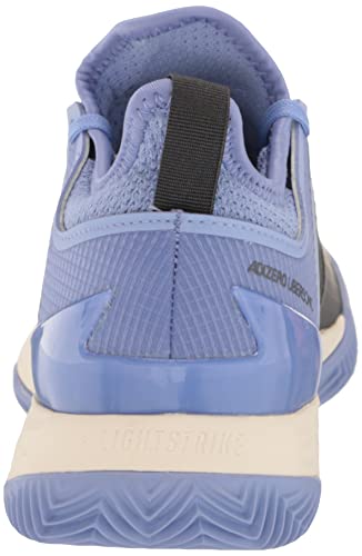 adidas Tênis feminino Adizero Ubersonic 4, Preto/preto/amarelo (argila), 8