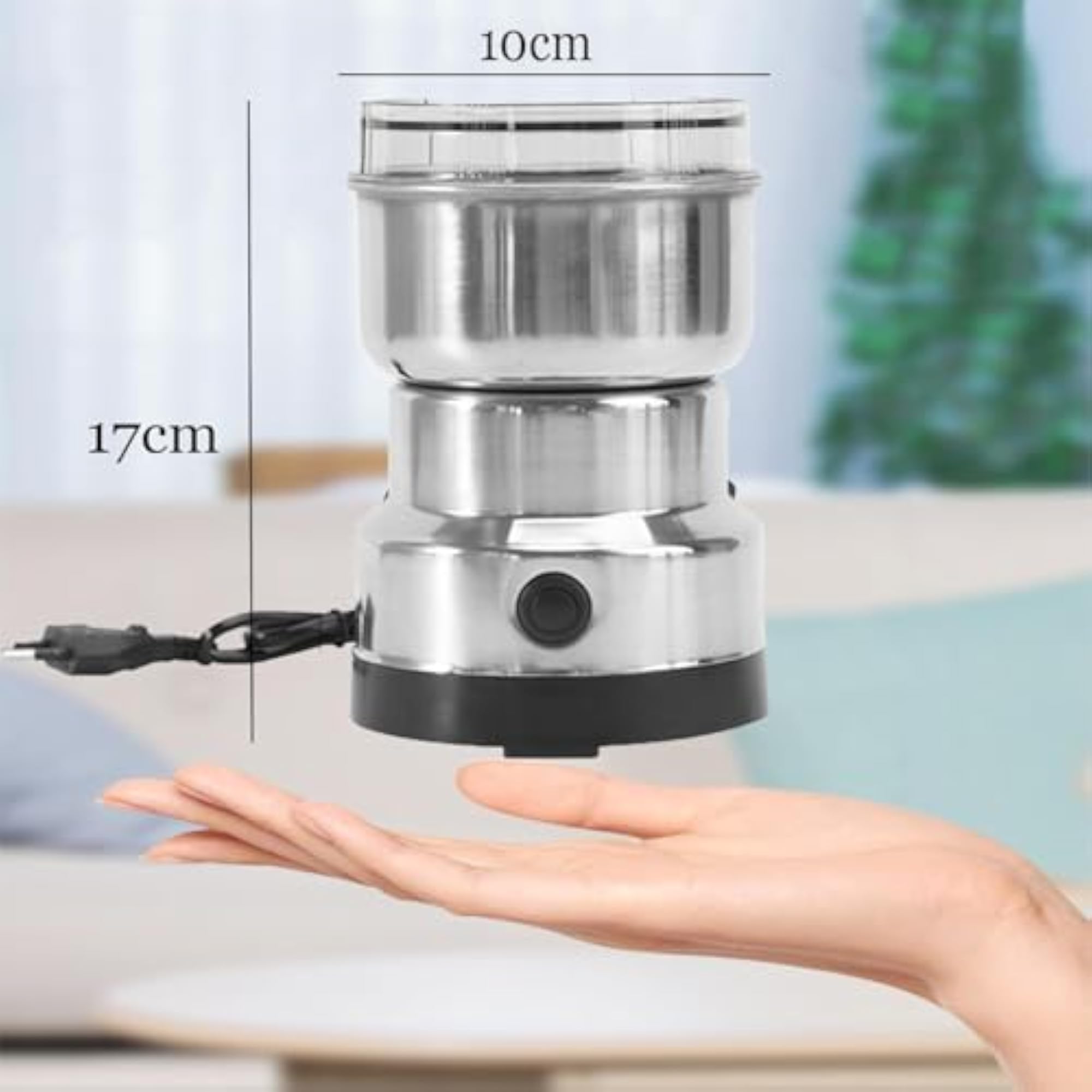 Multi-Functional Stainless Steel Coffee Grinder