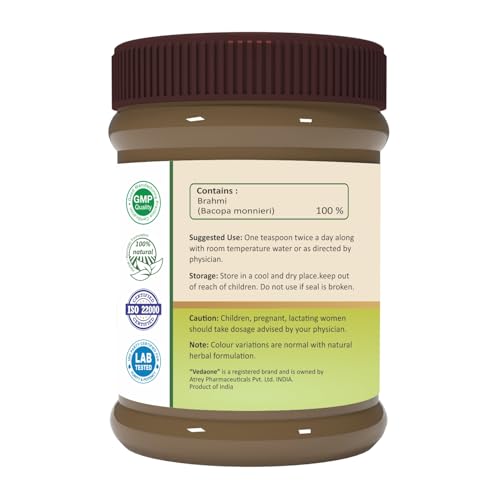 Image of Brahmi Powder (Bacopa monnieri) 100g | Ayurvedic Herbal Powder | Traditionally Used for Memory & Cognitive Wellness