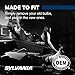 SYLVANIA - 7440 SilverStar Mini Bulb - Brighter and Whiter Light, Ideal for Daytime Running Lights (DRL) and Back-Up/Reverse Lights (Contains 2 Bulbs)