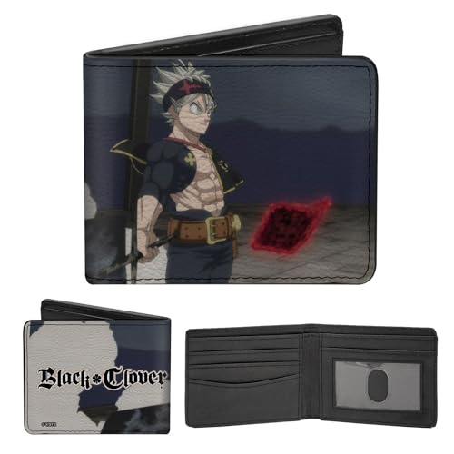 Buckle-Down Crunchyroll Wallet, Bifold, Black Clover...