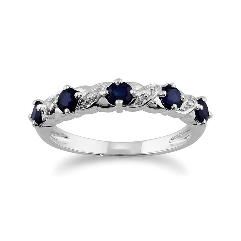 Bague de promesse saphir bleu, le bijou élégant pour chaque jour
