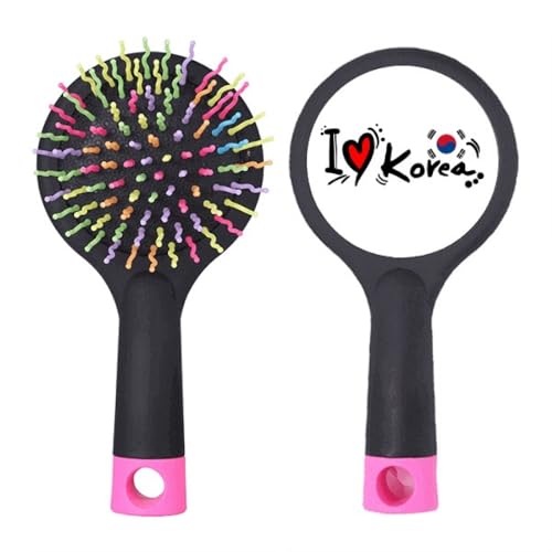 Brosse démêlante anti-nœuds Korea à coussin d'air pour un brossage fluide sans douleur