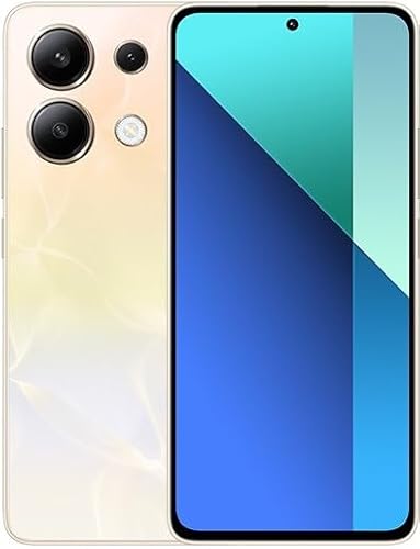 Smartphone Xiaomi Redmi Note 13 Ocean Sunset (Dourado) 8 GB de RAM 256 GB de ROM (23129RA5FL)