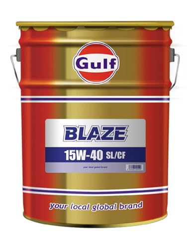 J*8様 Gulf BLAZE 15W-50 エンジンオイル 20缶セット Amazon | ガルフ(Gulf) エンジンオイル BLAZE 15W-40 SL/CF 鉱物油 20L