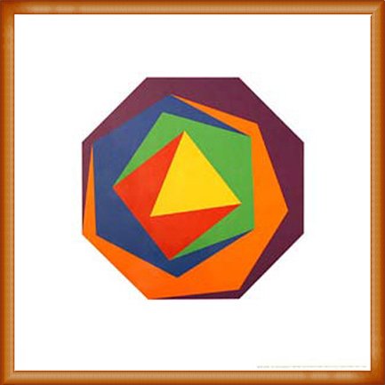 額縁入り　マックス・ビル　ポスター　オレンジ 額縁入り マックス・ビル ポスター オレンジ - メルカリ