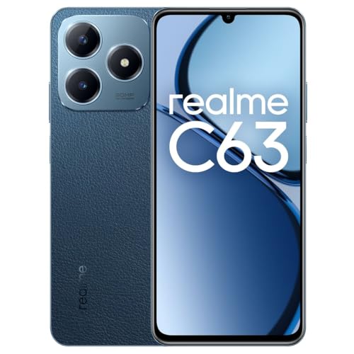 Realme Smartphone C63 6,74" 8 Gb Ram 256 Gb Blu
