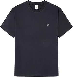 Springfield Camiseta Básica SS con Bordado De Árboles