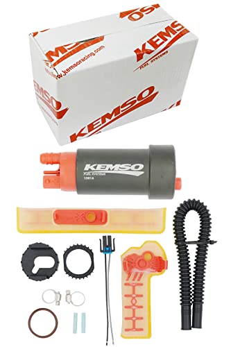 Image of KEMSO 10614 High Performance Intank Fuel Pump for 2004-2017 Harley-Davidson Dyna Softail Fat Boy 61016-04B
