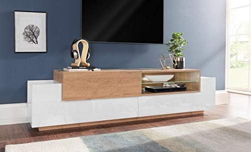 Heera Moti Plyboard TV Entertainment Unit for 65 Inch TV (Multicolour)