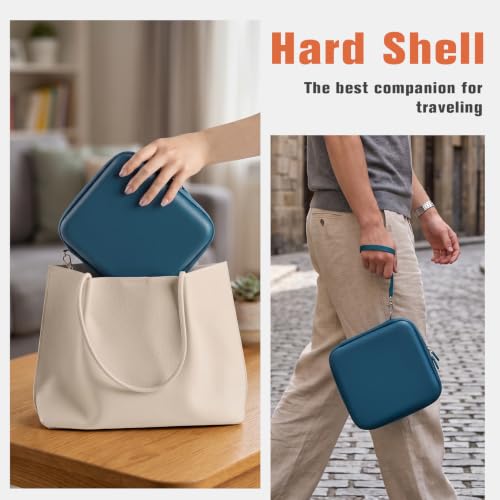 Image of ProCase Hard Shell Travel Sunglasses Organizer, Portable Multiple Glasses Case for Travelling