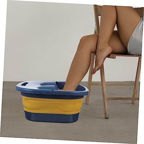 Ipetboom basin plegable para baño de pies portátil miniatura 3