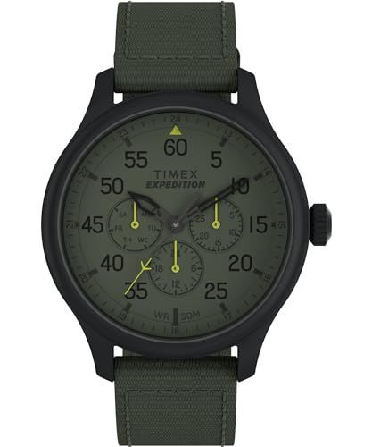 Timex Men's Expedition Field 43mm Watch - Green Strap Green