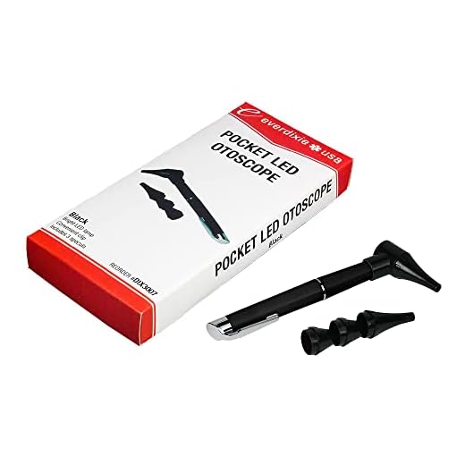 Dixie Ems Basic Student Medical Pocket Otoscope with Led Light