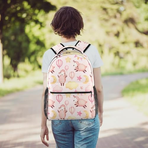 Sac à dos d'école anti-pression dos pour adolescentes et garçons - 6
