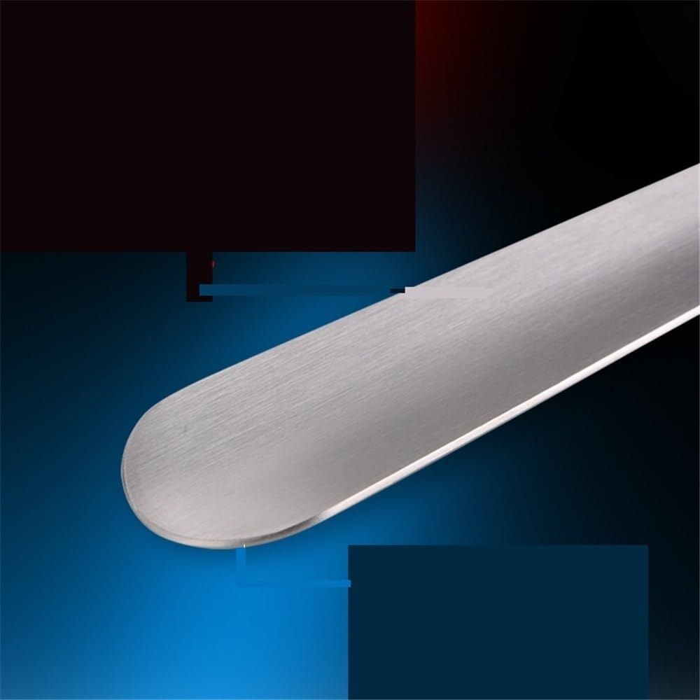 Calzador Calzador de Metal Mango Largo (70 cm) - Bastón Multifuncional de Acero Inoxidable for Personas Mayores. Calzador