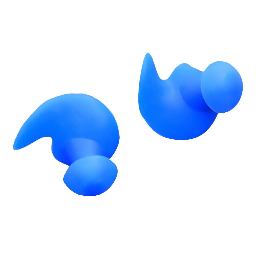 ujeavette UJEAVETTE® Swimming Ear Plug Silicone Ears Plugs Hearing Protector With Case Blue-picture-3