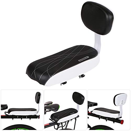 Lixada MZL3471506720472EN Bicycle Back Seat Cycling Bike Bicycle Mtb Pu Leather Soft Cushion Rear Rack Seat Children Seat thumb #2