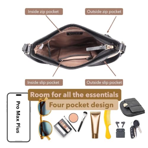 Crossbody Bags for Women Real Leather Handbag for Women Crossbody Purse2