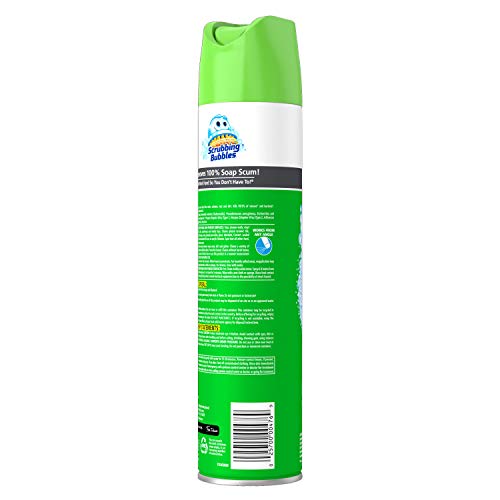 SC Johnson Professional SCRUBBING BUBBLES Disinfectant Aerosol, 25 Fl Ounce (Pack of 12)