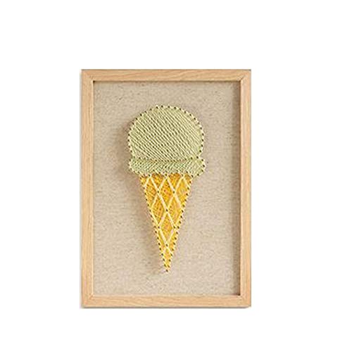 Kit d'Art de Ficelle de Bricolage Peinture à Cordes Ananas REYG - 2