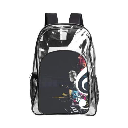 Sac de voyage transparent imprimé pour passer la sécurité sans stress