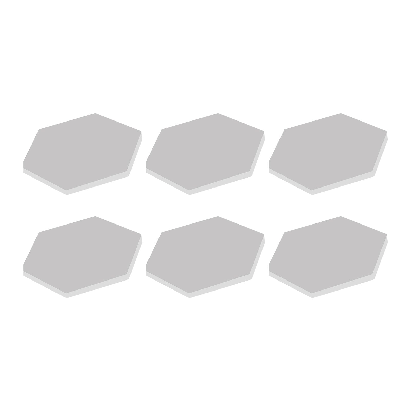 Applique murale hexagonale composée avec son déclenché la nuit avec changement de couleur et synchronisation du rythme pour chambre d'enfant - Pièce perceptuelle - Table murale hexagonale
