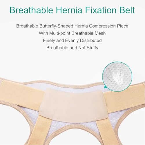 Faja para Hernia Inguinal con 4 Almohadillas, Talla L miniatura 4