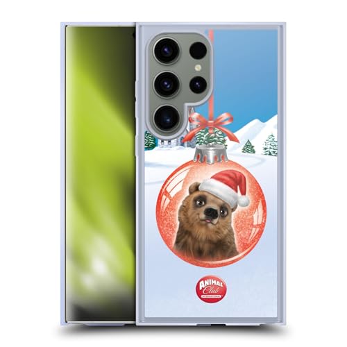Coque Gel Samsung Galaxy S24 Ultra MagSafe Animal Club International Ours de Noël