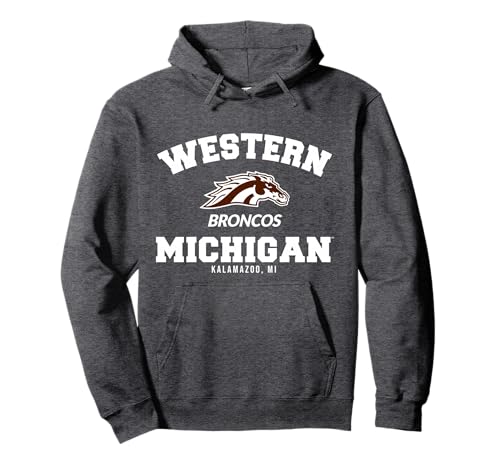 Western Michigan University Broncos Circle Logo Pullover Hoodie