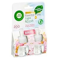 Air Wick Light and Fresh Flower Meadow and Spring Breeze Essential Oils 19 ml 2-Piece Set