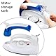 Mini Reise Dampfglätter Reisebügeleisen für Kleidung: 2-in-1 Steamer Dampfbügeleisen Reisedampfer, Reise Bügeln mit Wassertank,Tragbar Hand Dampfbügeleisen Geeignet für Zuhause,Reisen,Zuhause und Büro