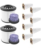 Kit de pièces de rechange, comprend 2 filtres HEPA, 2 pré-filtres et 8 sacs à poussière, convient pour aspirateur de table Dreame Z40, lavable et réutilisable, 1 kit Kit de pièces de rechange, comprend 2 filtres HEPA, 2 pré-filtres et 8 sacs à poussière, convient pour aspirateur de table Dreame Z40, lavable et réutilisable, 1 kit