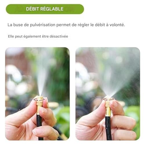 Kit d'irrigation goutte à goutte pour lits surélevés et grand jardin - 4